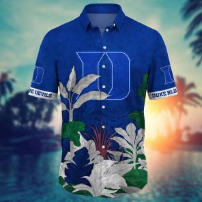 Duke Blue Devils NCAA Flower Hawaii Shirt For Fans Ver 25