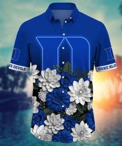 Duke Blue Devils NCAA Flower Hawaii Shirt For Fans Ver 26