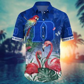 Duke Blue Devils NCAA Flower Hawaii Shirt For Fans Ver 28