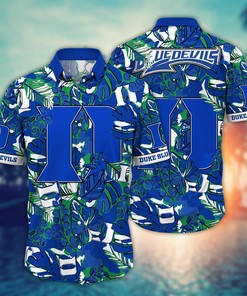 Duke Blue Devils NCAA Flower Hawaii Shirt For Fans Ver 29