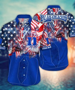 Duke Blue Devils NCAA Flower Hawaii Shirt For Fans Ver 30