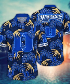 Duke Blue Devils NCAA Flower Hawaii Shirt For Fans Ver 31