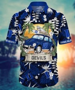 Duke Blue Devils NCAA Flower Hawaii Shirt For Fans Ver 33