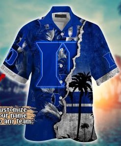Duke Blue Devils NCAA Flower Hawaii Shirt For Fans Ver 34