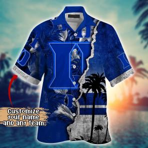 Duke Blue Devils NCAA Flower Hawaii Shirt For Fans Ver 34