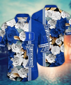 Duke Blue Devils NCAA Flower Hawaii Shirt For Fans Ver 35