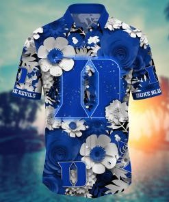 Duke Blue Devils NCAA Flower Hawaii Shirt For Fans Ver 36
