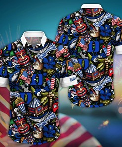 Duke Blue Devils NCAA Flower Hawaii Shirt For Fans Ver 4