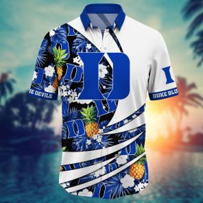 Duke Blue Devils NCAA Flower Hawaii Shirt For Fans Ver 6