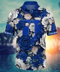 Duke Blue Devils NCAA Flower Hawaii Shirt For Fans Ver 7