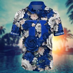 Duke Blue Devils NCAA Flower Hawaii Shirt For Fans Ver 7