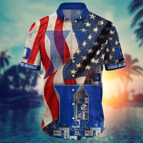 Duke Blue Devils NCAA Flower Hawaii Shirt For Fans Ver 9
