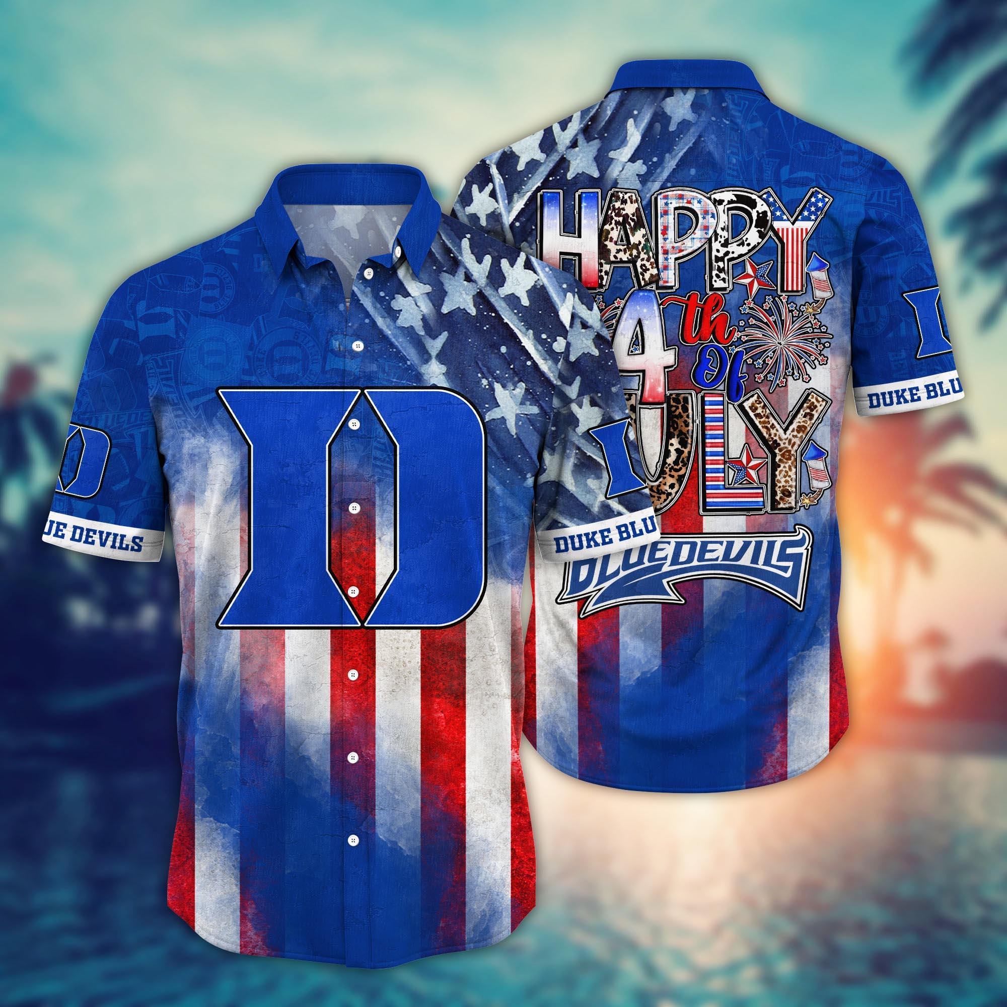 Duke Blue Devils NCAA Hawaii Shirt Ver 2