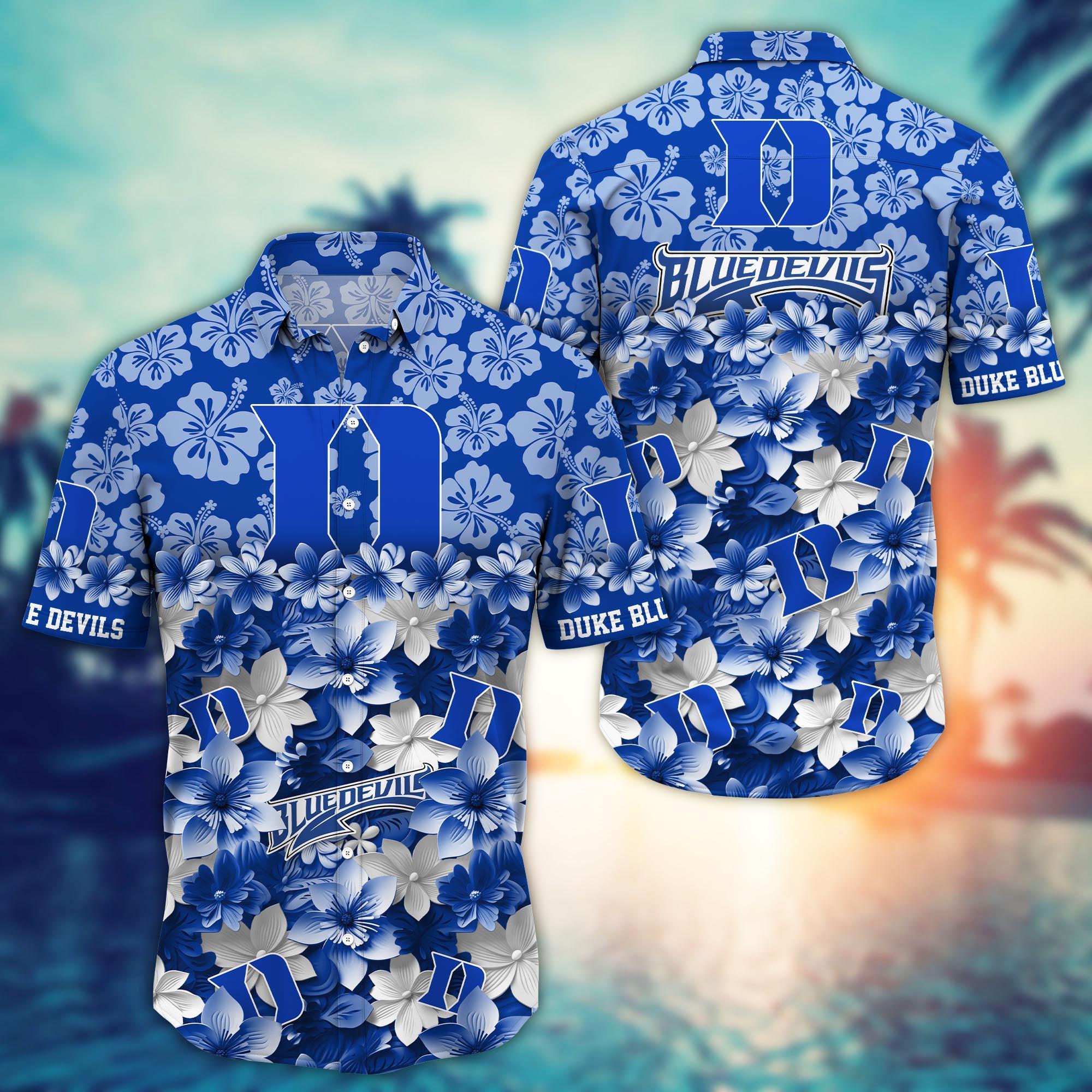 Duke Blue Devils NCAA Hawaiian Shirt Gift For Fan