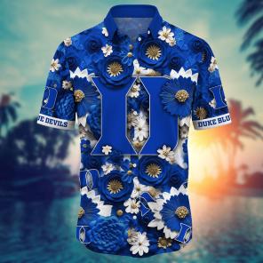 Duke Blue Devils NCAA Hawaiian Shirt for This Summer Customize Shirt Any Team