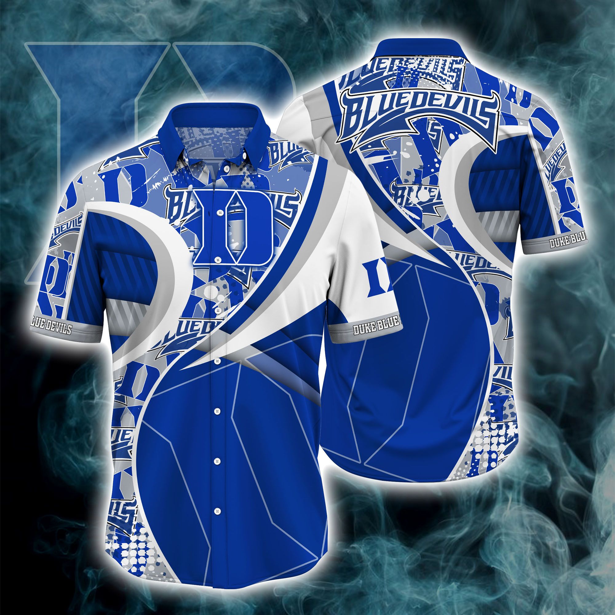 Duke Blue Devils New Hawaii Shirt, Great for Both Home and Away Games