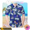 Duke Blue Devils and Mickey Mouse Aloha Hawaii Shirt with Beach Short Set - Perfect for Fans 