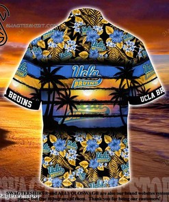 Embrace the Hibiscus: Ucla Bruins Hibiscus Pattern for Sports Fans Summer Beach Hawaiian Shirt