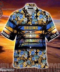 Embrace the Hibiscus: Ucla Bruins Hibiscus Pattern for Sports Fans Summer Beach Hawaiian Shirt