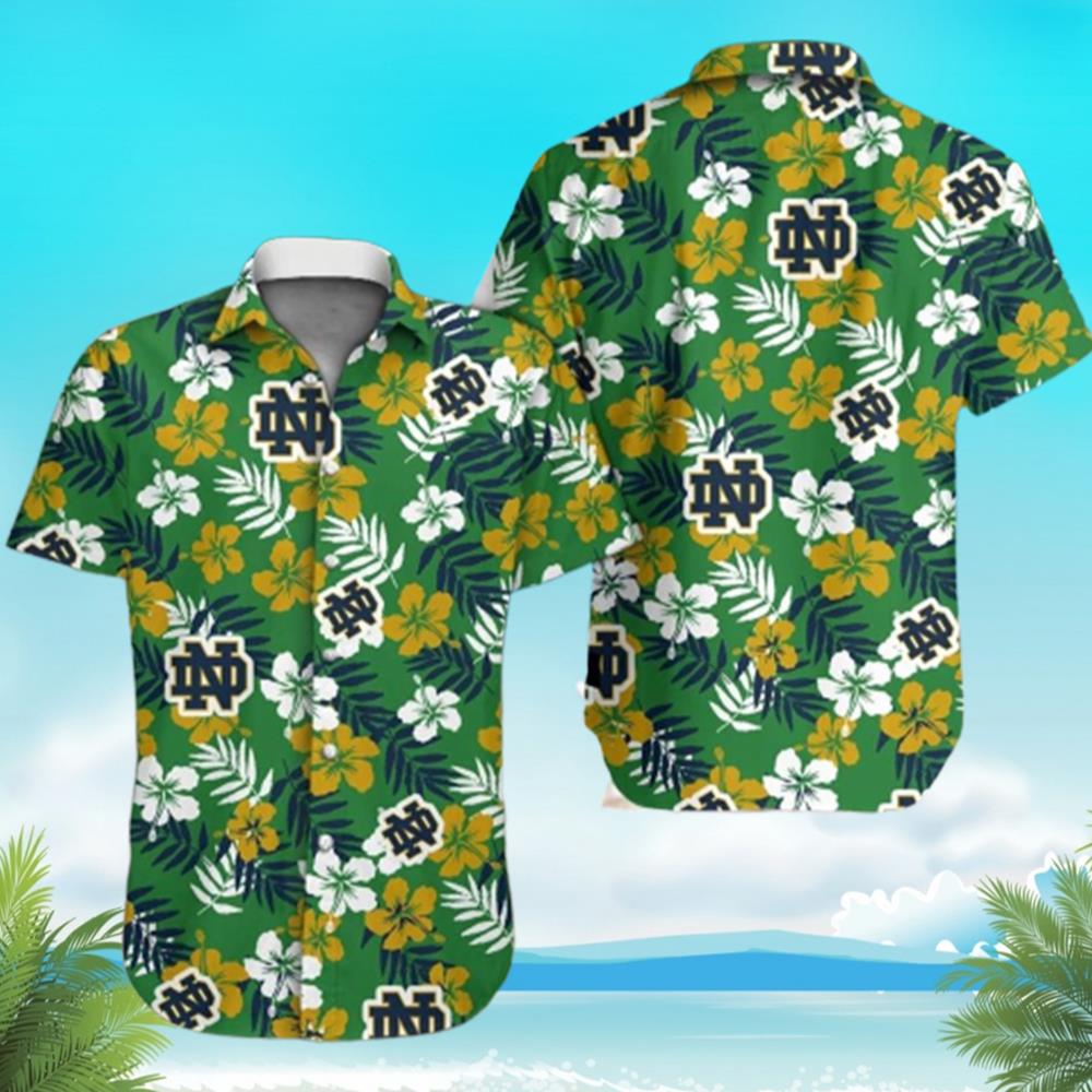 Fighting Irish Football Hawaiian Shirt - Ideal for Fans