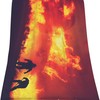 Firefighter Fire DEPT. Logo Rescue Pattern Throw Blanket