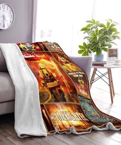 Firefighter Gifts for Men Firefighter Blanket
