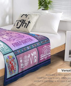 Firefighter Gifts for Women - Firefighter Throw Blankets