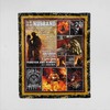 Firefighter Personalized Blanket, Gift For Husband, Anniversary Gift