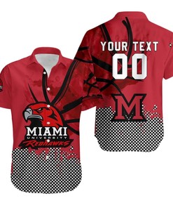 Flaunt Miami Redhawks Hawaiian Shirt for Men and Women - Perfect for Game Day
