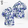 Floral Duke Blue Devils Hawaiian Shirts and Beach Shorts for Men and Women 
