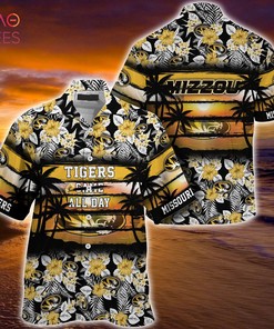 Floral Patterned Missouri Tigers Summer Hawaiian Shirt for Sports Enthusiasts