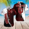 Floral Tropical Hawaiian Shirt for Indiana Hoosiers Fans 