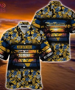 Floral West Virginia Mountaineers Hawaiian Shirt for Sports Enthusiasts