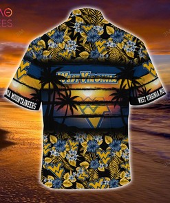 Floral West Virginia Mountaineers Hawaiian Shirt for Sports Enthusiasts