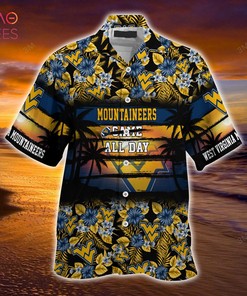 Floral West Virginia Mountaineers Hawaiian Shirt for Sports Enthusiasts