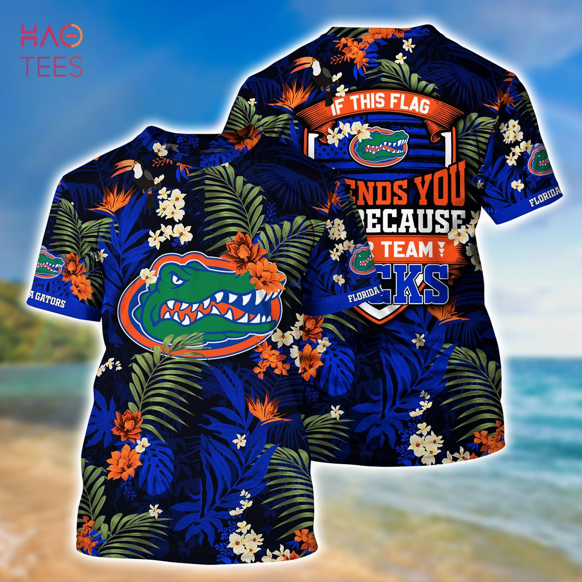 Florida Gators Hawaiian Shirt & Shorts - Tropical Patterns for Fans