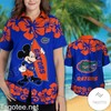 Florida Gators & Mickey Mouse Hawaiian Shirt And Shorts - Perfect For Beach Lovers