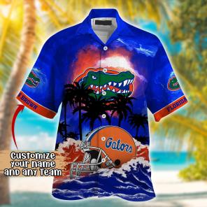 Florida Gators NCAA Best Hawaiian Shirt Ever- Customize Any Team Any League