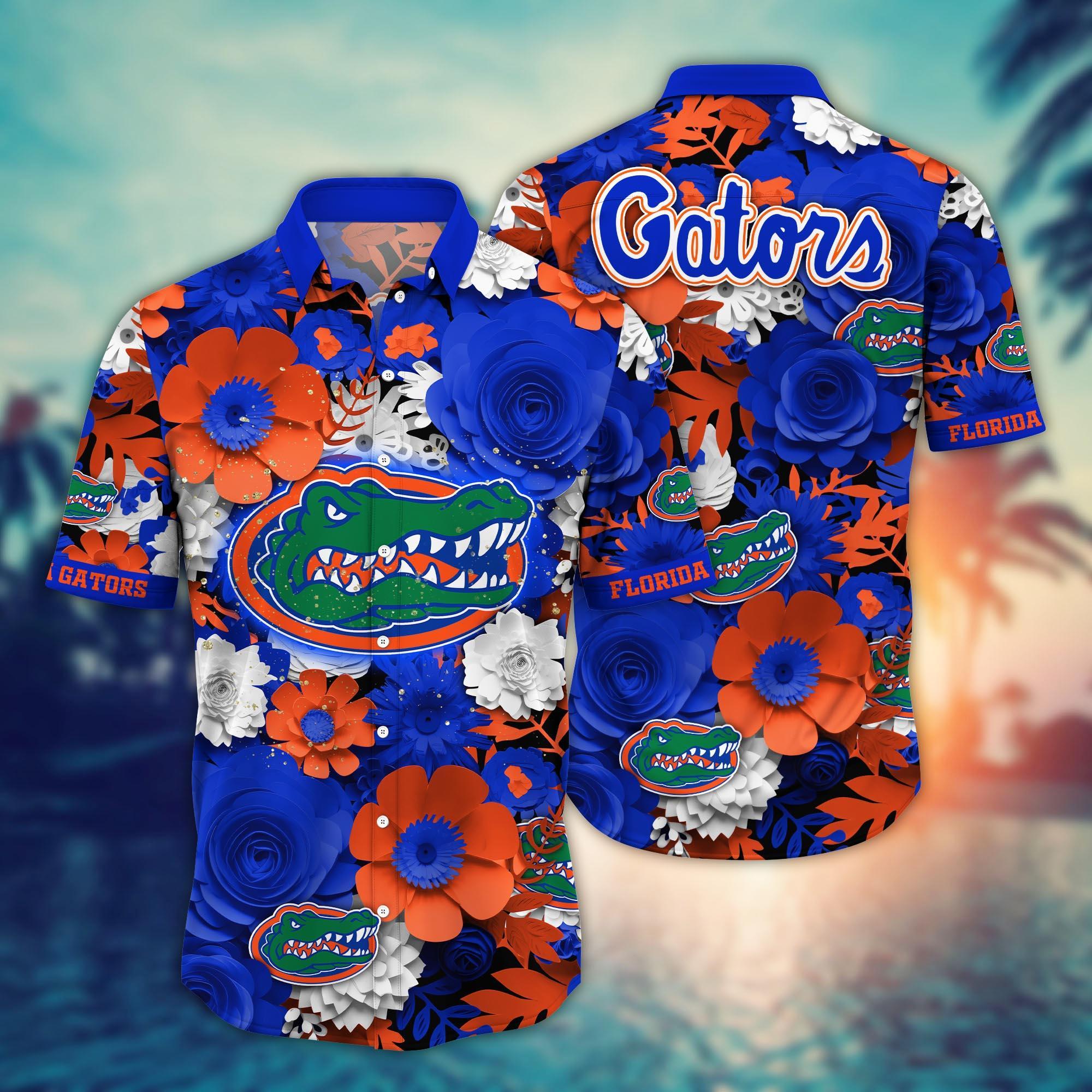 Florida Gators NCAA Flower Hawaii Shirt For Fans Ver 35