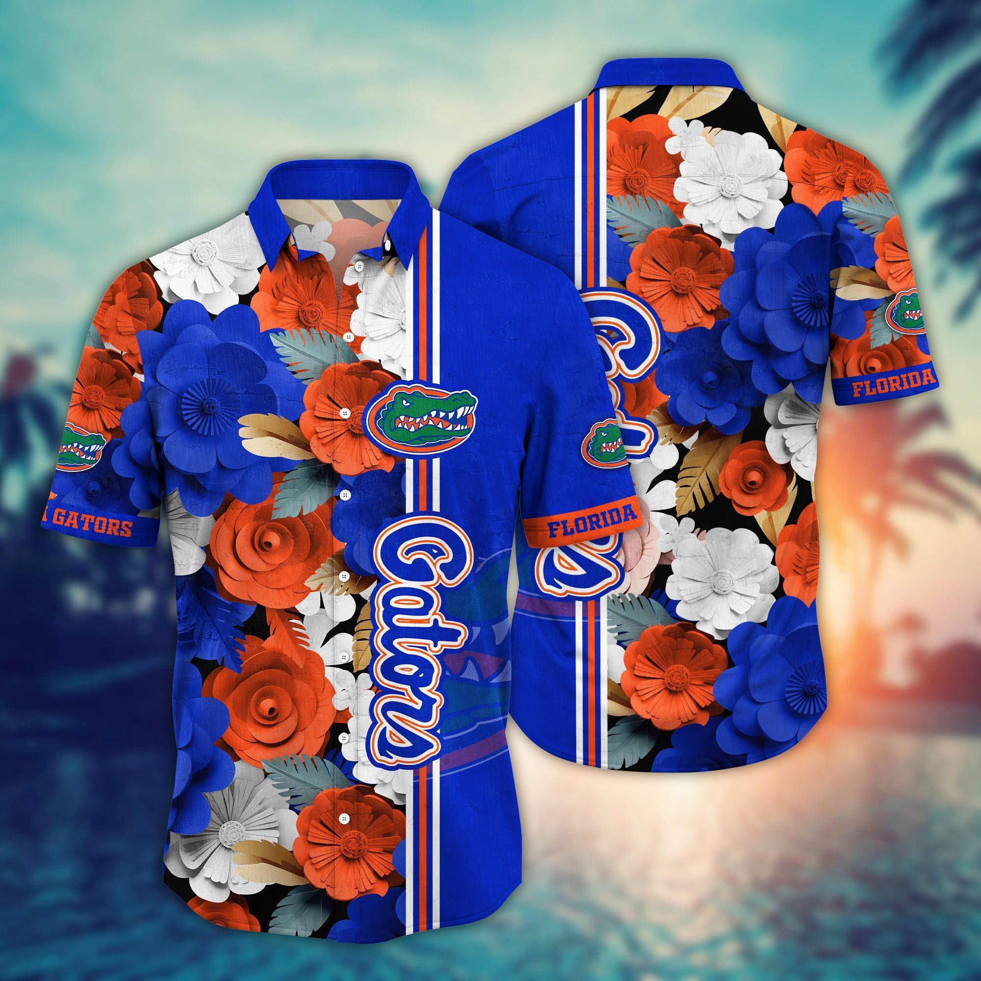 Florida Gators NCAA Flower Hawaii Shirt For Fans Ver 36
