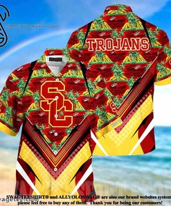 For the Sports Fans: USC Trojans For Sports Fans This Season Summer Beach Hawaiian Shirt 