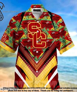 For the Sports Fans: USC Trojans For Sports Fans This Season Summer Beach Hawaiian Shirt