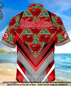 For the Sports Fans: Utah Utes Summer Beach Hawaiian Shirt 