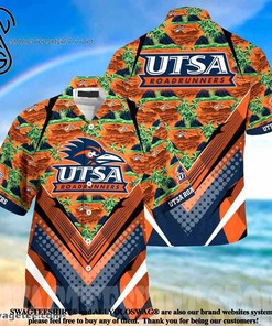 For the Sports Fans: Utsa Roadrunners Summer Beach Hawaiian Shirt 