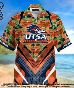 For the Sports Fans: Utsa Roadrunners Summer Beach Hawaiian Shirt