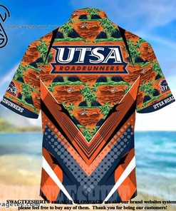 For the Sports Fans: Utsa Roadrunners Summer Beach Hawaiian Shirt 