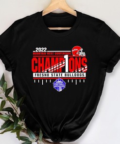 Fresno State Bulldogs 2022 Mountain West Football Conference Champions Shirt - Commemorative Edition
