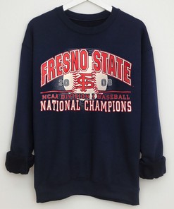 Fresno State National Champions T-Shirt - Commemorative 2008 Baseball Victory