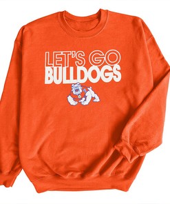 Fresno State Shirt NCAA Lets Go Bulldogs Logo Football - Show Your Team Spirit