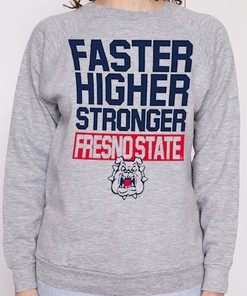 Fresno State University Bulldogs NCAA Logo Workout T-Shirt - Athletic Apparel